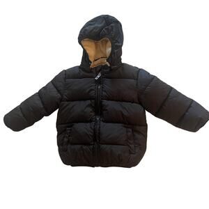 Toddler Hooded Jacket Boys Girls Kids Thicken Warm Winter Coat Outerwear 2T/3T